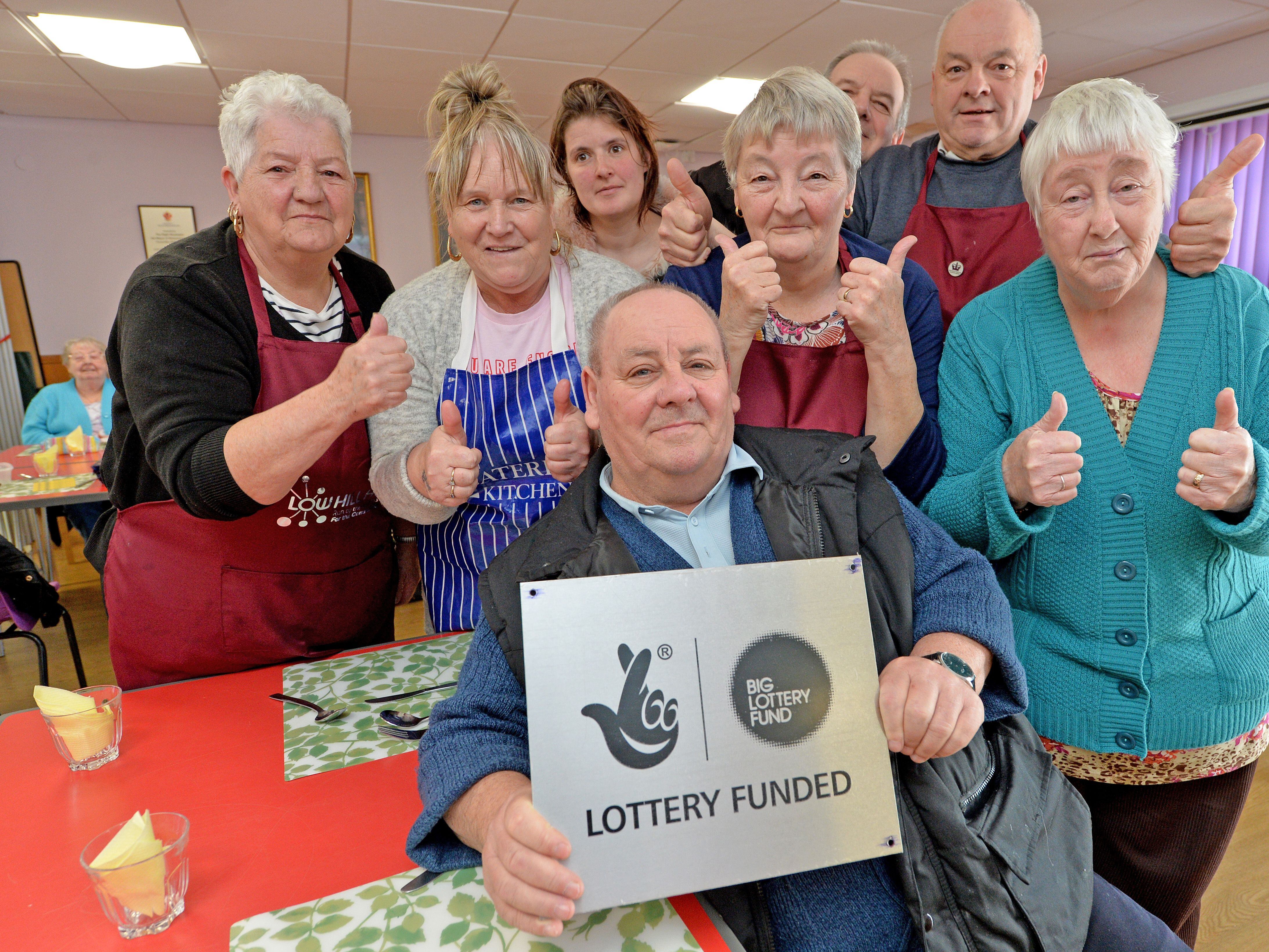 Wolverhampton pensioners's luncheon club gets £10,000 National Lottery windfall