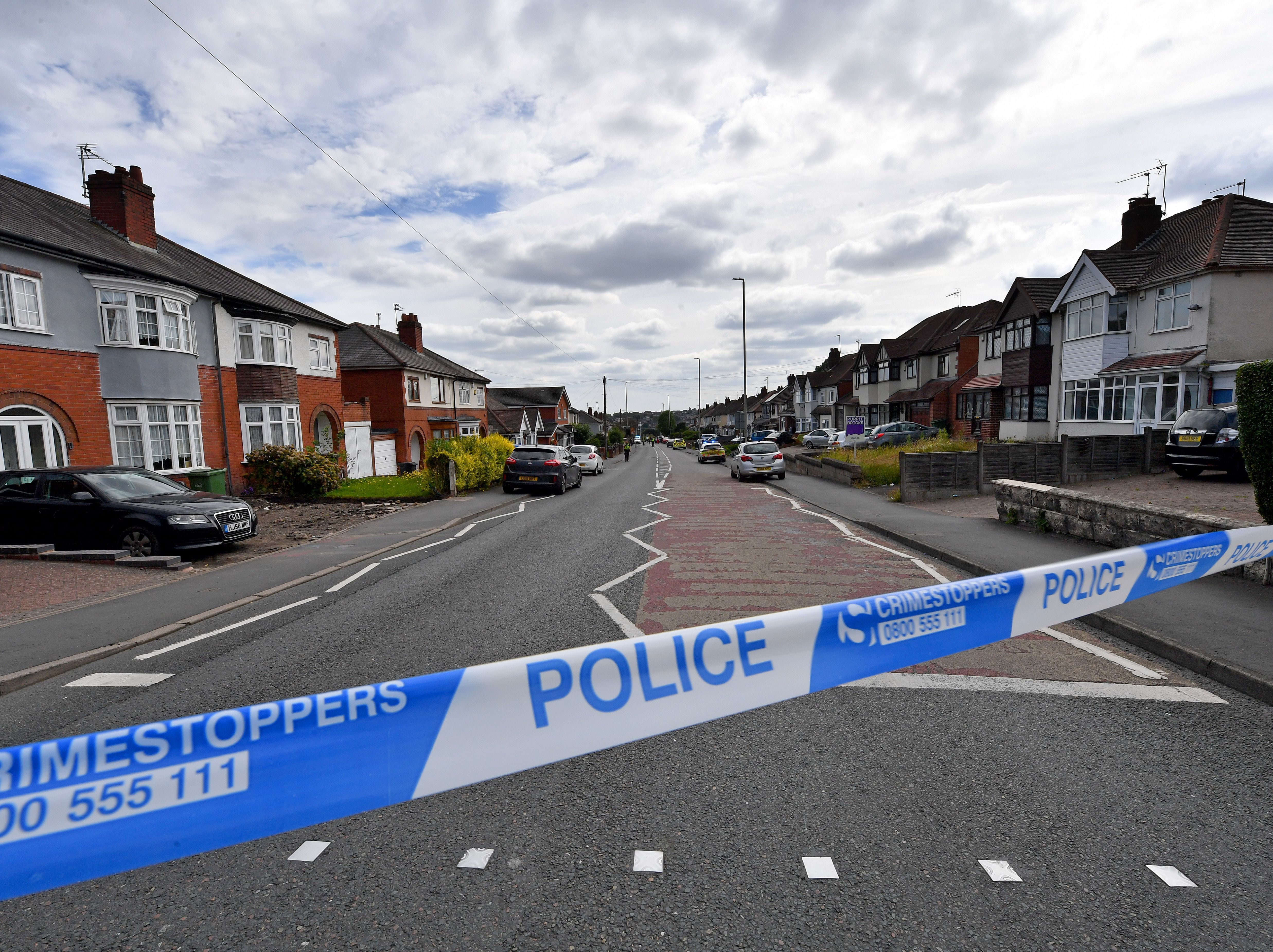 Watch: Two men arrested after stabbing in Dudley that left three injured