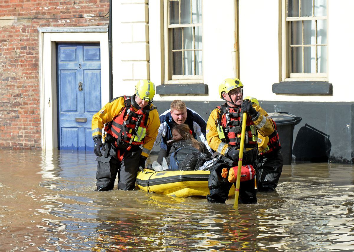 River Severn Flooding Continues As 24 Hours Of Rain Expected Across ...