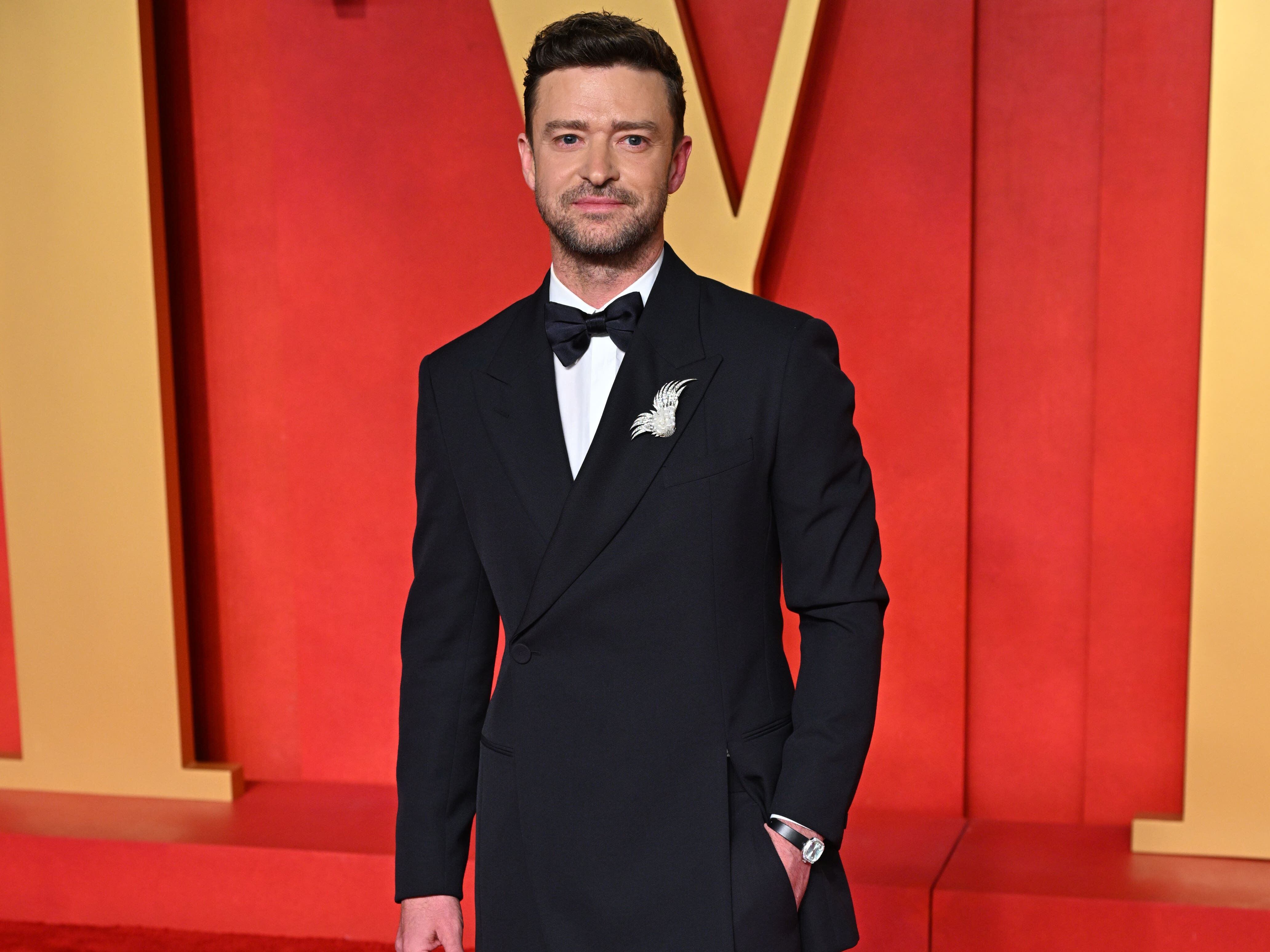 Justin Timberlake admits ‘it’s been a tough week’ at first concert since arrest