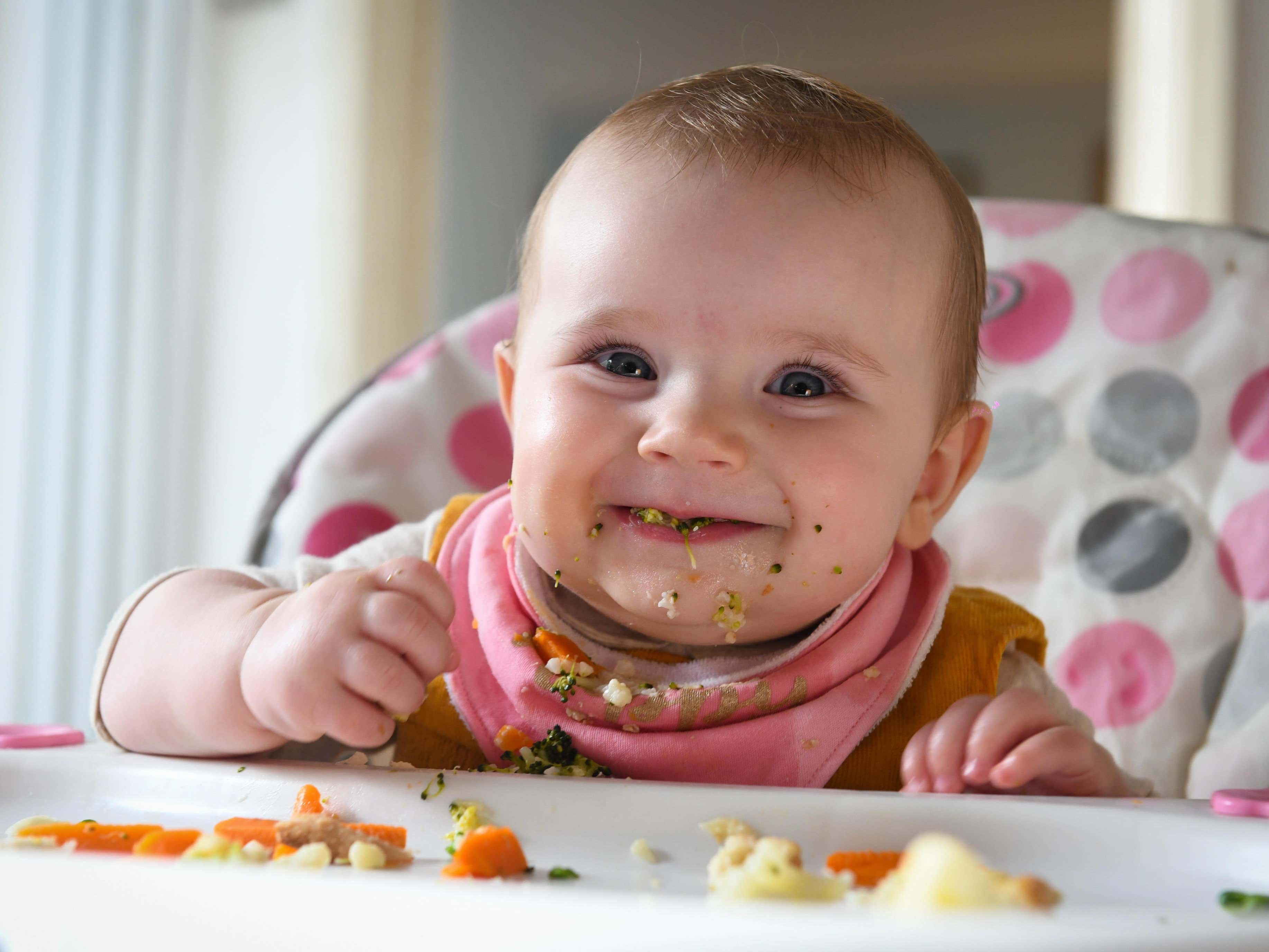 Baby-led weaning ‘provides ample nutrients to support growth and development’