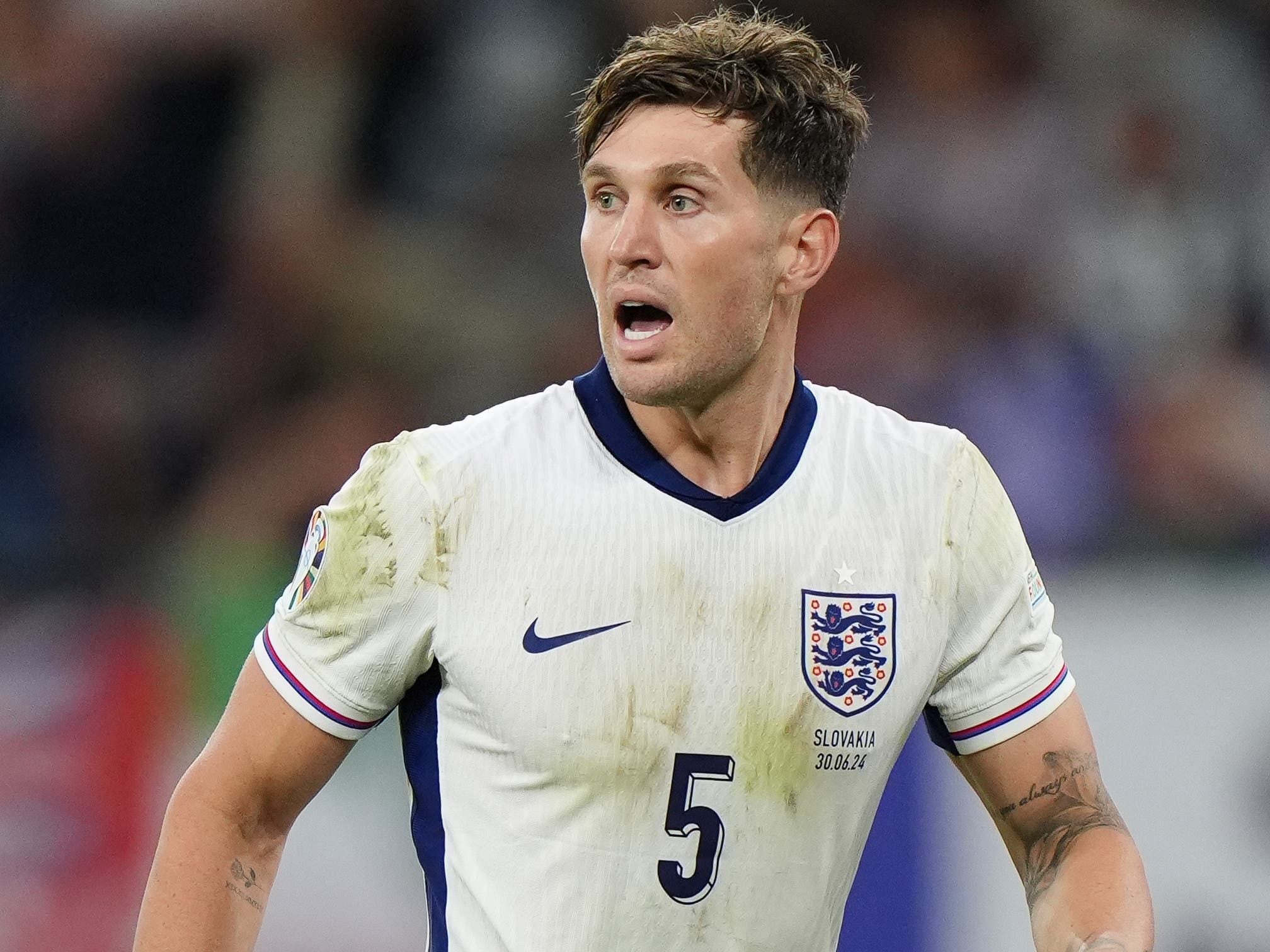 John Stones urges England to ‘take the handbrake off’ after reaching last eight