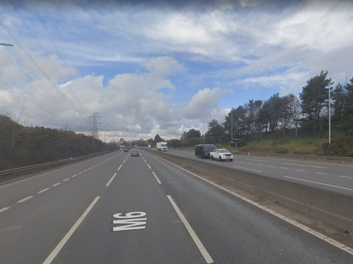 Motorists Facing Delays On M6 Due To Car Breakdown Closing Two Lanes ...