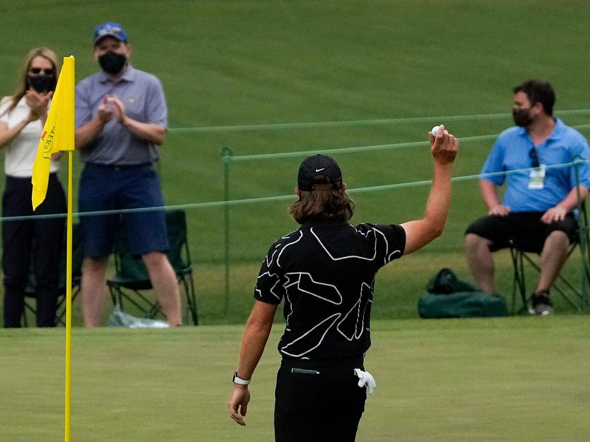 Tommy Fleetwood hits impressive ace at Masters Express & Star