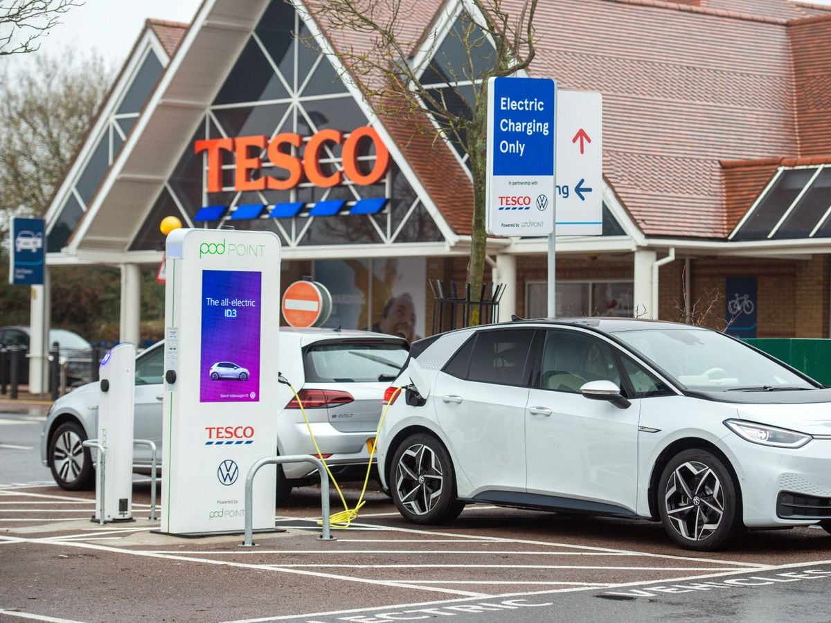 tesco ride on cars