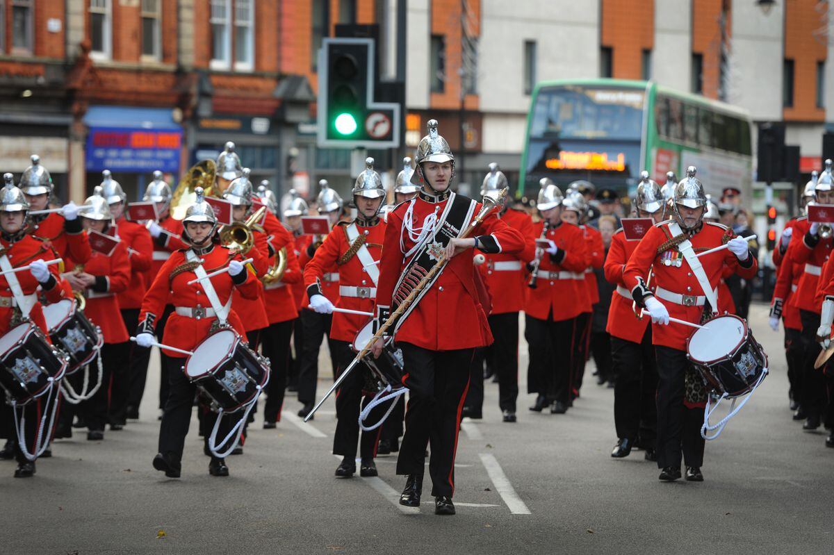 Remembrance Sunday: Black Country and Staffordshire pays tribute to ...