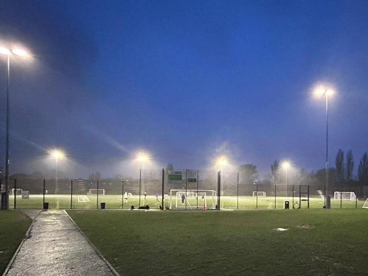 New floodlights at Wolverhampton college score hat-trick of benefits ...