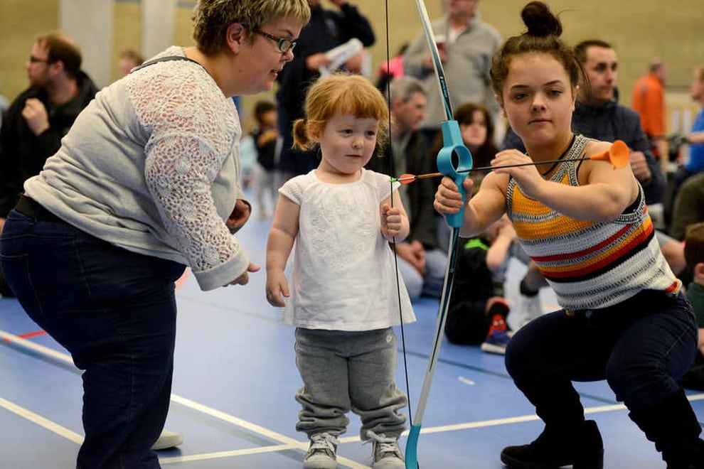 In Pictures National Dwarf Games Are A Hit As 200 Take Part And Paralympic Star Ellie Simmonds