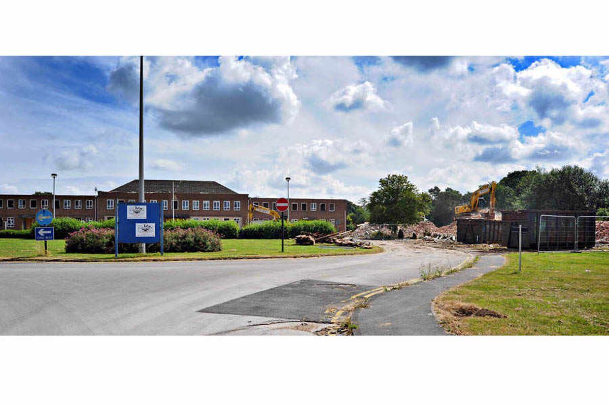 End Of An Era As Staffordshire Police Headquarters Is Demolished Express And Star