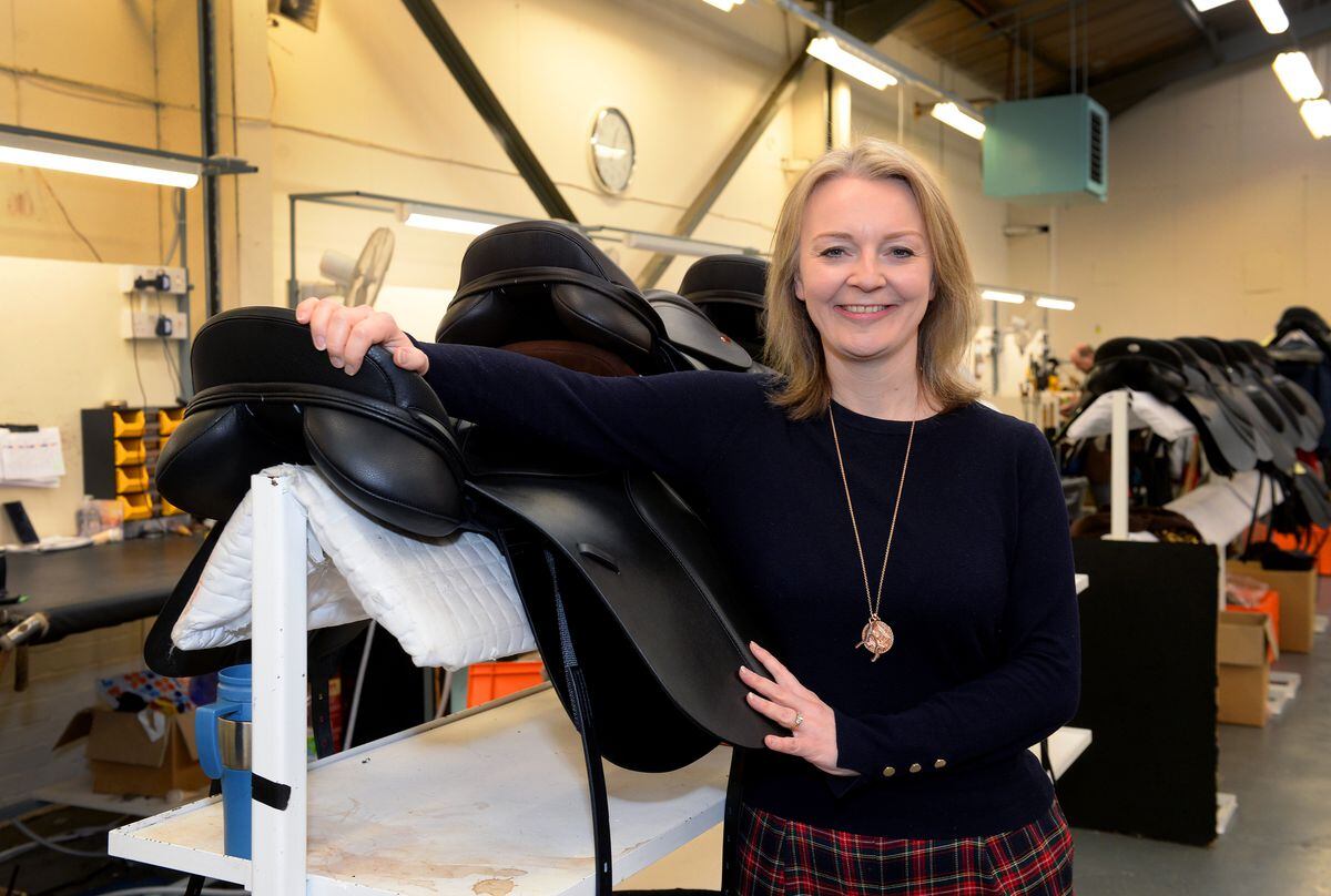 Liz Truss saddles up to support Black Country businesses | Express & Star