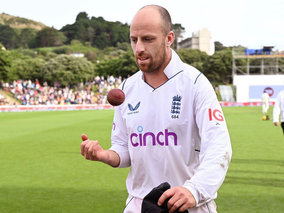 Jack Leach: Harry Brook could not stop smiling after claiming key ...