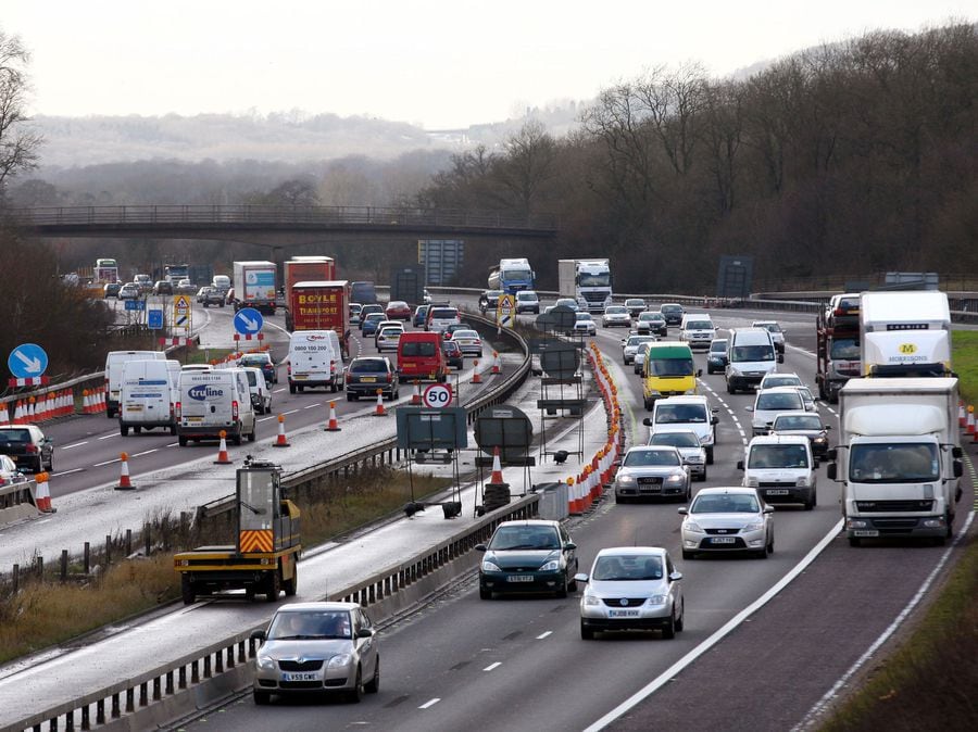 Crash Involving Two HGVs On M42 Closes Two Lanes And Delays Traffic ...