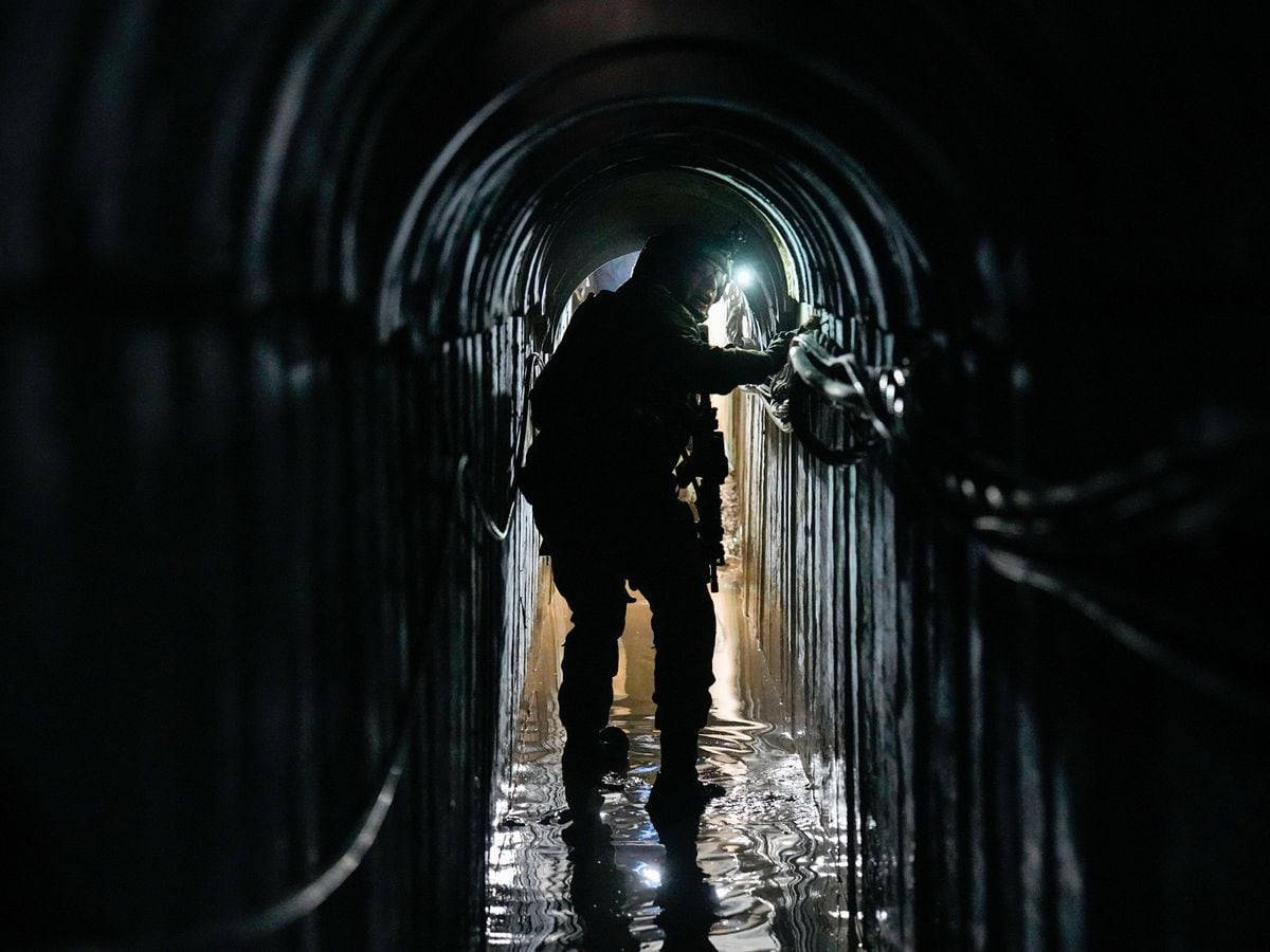 Israel Unveils Tunnels Underneath Gaza City Headquarters Of UN Refugee ...