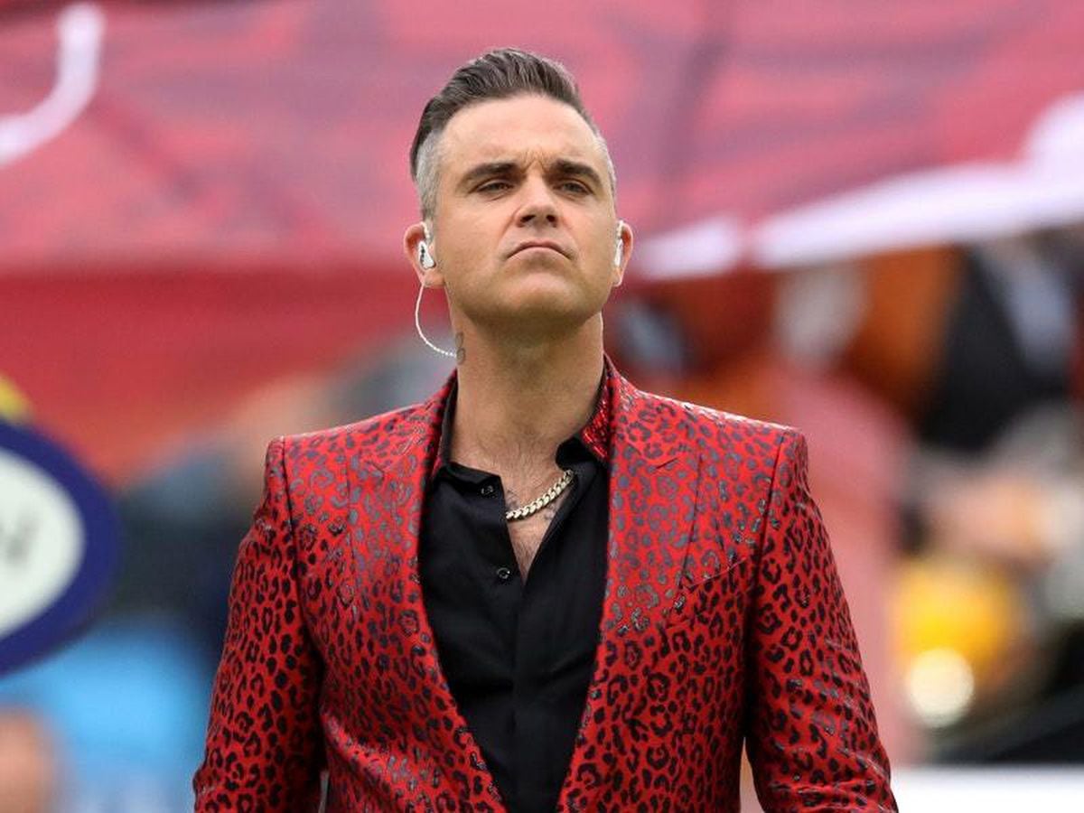 Robbie Williams в Красном