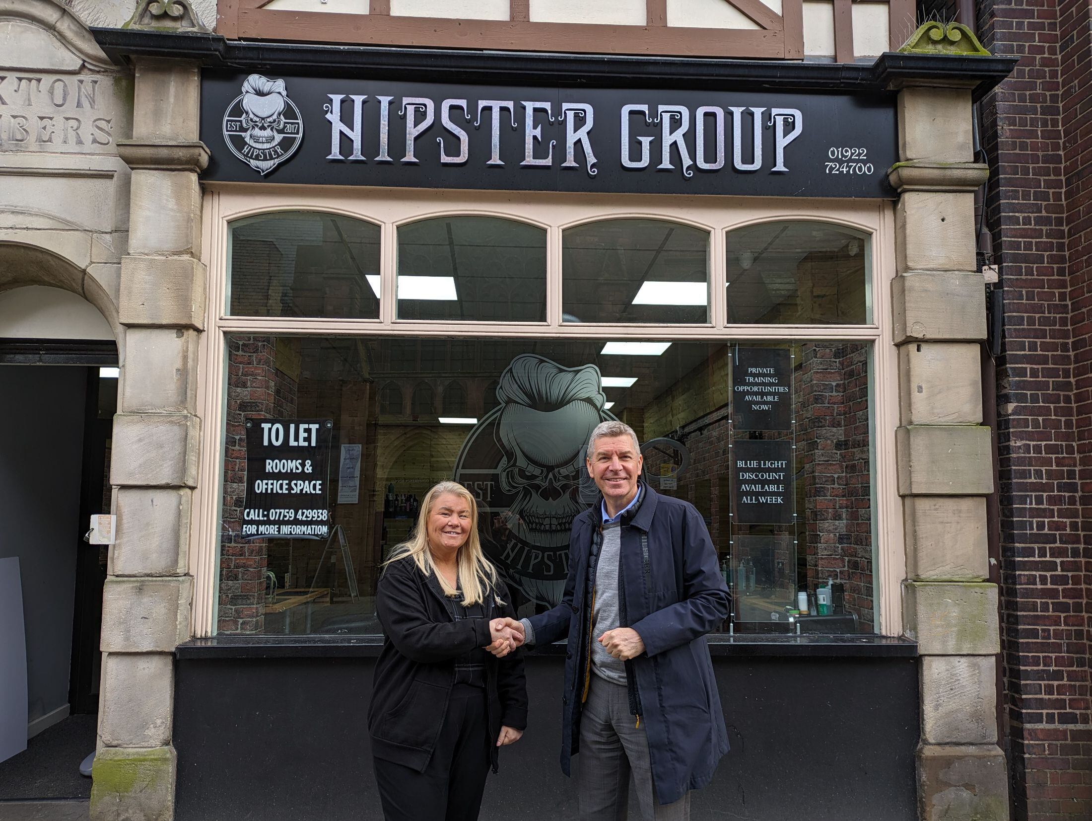 Hairdressing specialist receives £5k grant from Walsall Business Support

