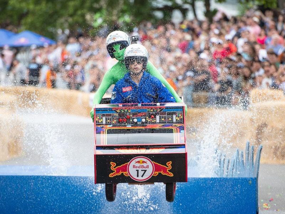 In Pictures Thrills and spills aplenty in soapbox rally Express & Star