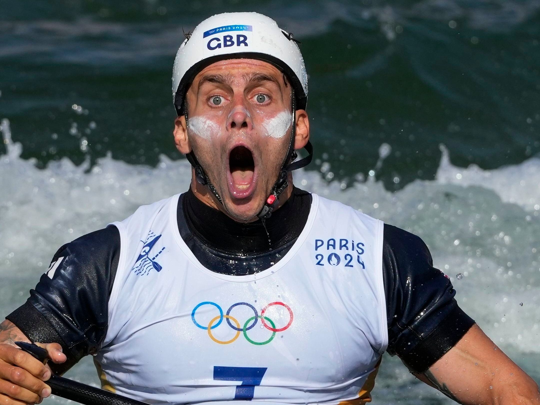 Canoe star Adam Burgess wins silver at Paris 2024